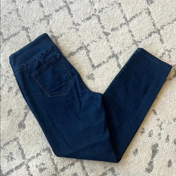 Charter Club Blue Ankle Cropped Jeans - Picture 3 of 3